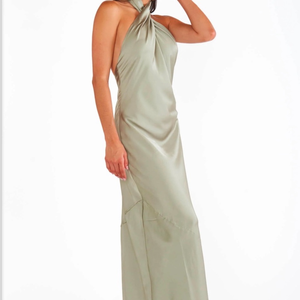 Jasmine Halter Maxi Dress